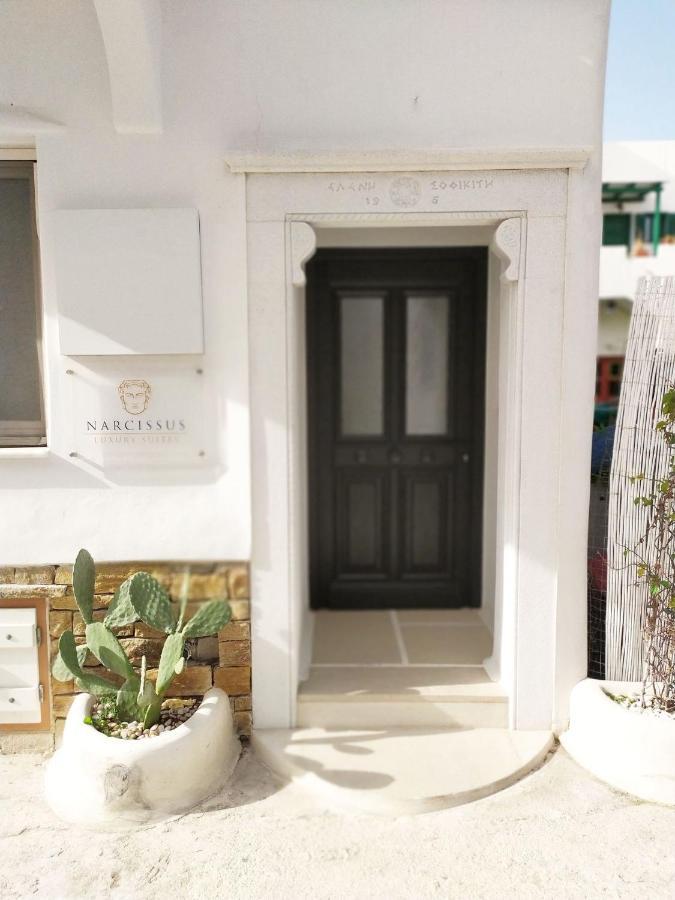 Naxos City Narcissus Luxury Suites מראה חיצוני תמונה